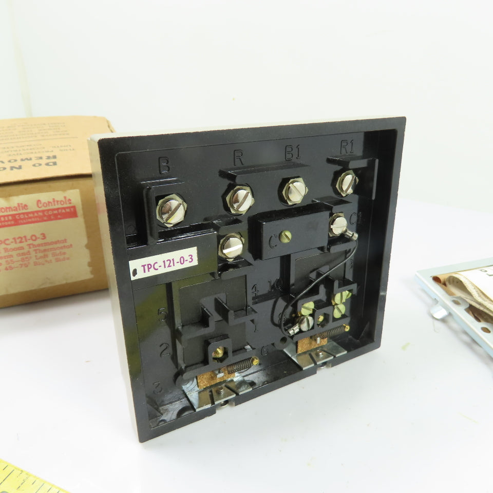 Barber-Colman TPC-121-0-3 Duplex Room Thermostat NEW