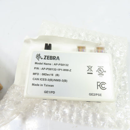 Zebra AP-PS8132 AP-PS8132-1P1-WW-Z 10W PoE Power Supply For GigE2 NEW