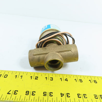 Electro Zone N/A 1" NPT x 1" Socket Brass Electric Zone Valve 20V DC