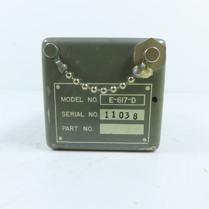 Wheaton Engineering E-617-D Hermetically Sealed Octal Base Time Delay Relay