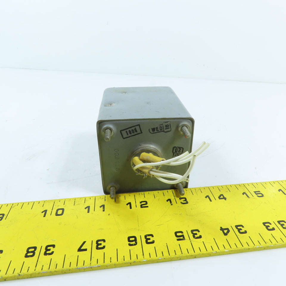 Wheaton Engineering E-617-D Hermetically Sealed Octal Base Time Delay Relay