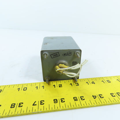 Wheaton Engineering E-617-D Hermetically Sealed Octal Base Time Delay Relay