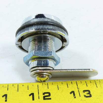 3-Dial Keyless Combination Cam Lock Chrome