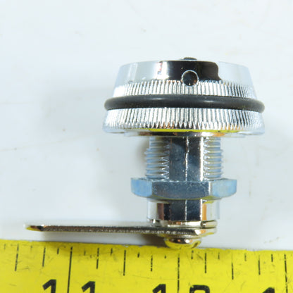 3-Dial Keyless Combination Cam Lock Chrome