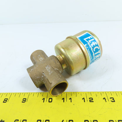 Electro Zone 3/4" Sweat Bronze Zone Valve Body No Coil
