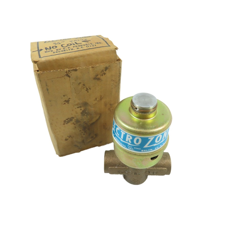 Electro Zone 3/4" Sweat Bronze Zone Valve Body No Coil