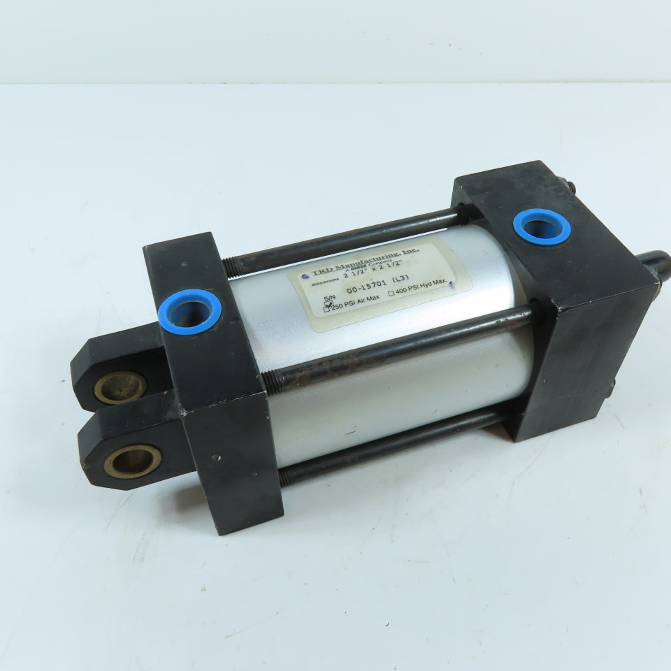 TRD Manufacturing N/A 2-1/2" Bore Pneumatic Cylinder 250 PSI Clevis Mount