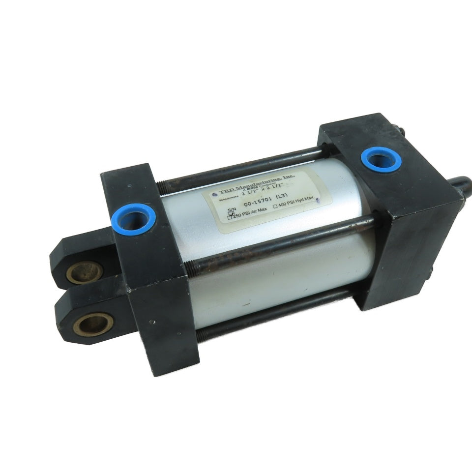 TRD Manufacturing N/A 2-1/2" Bore Pneumatic Cylinder 250 PSI Clevis Mount