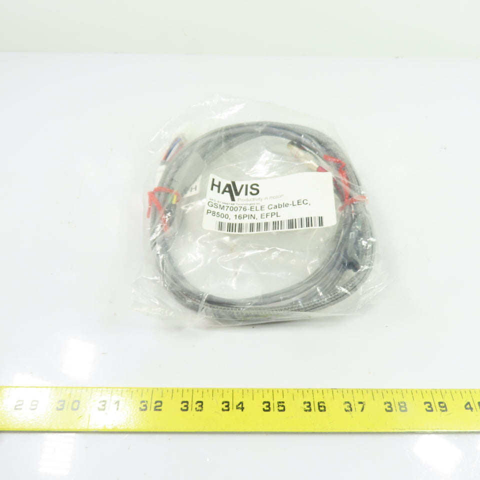 Havis GSM70076-ELE 16-Pin LEC Docking Cable P8500 EFPL