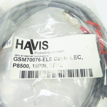 Havis GSM70076-ELE 16-Pin LEC Docking Cable P8500 EFPL
