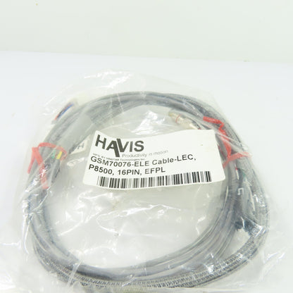 Havis GSM70076-ELE 16-Pin LEC Docking Cable P8500 EFPL