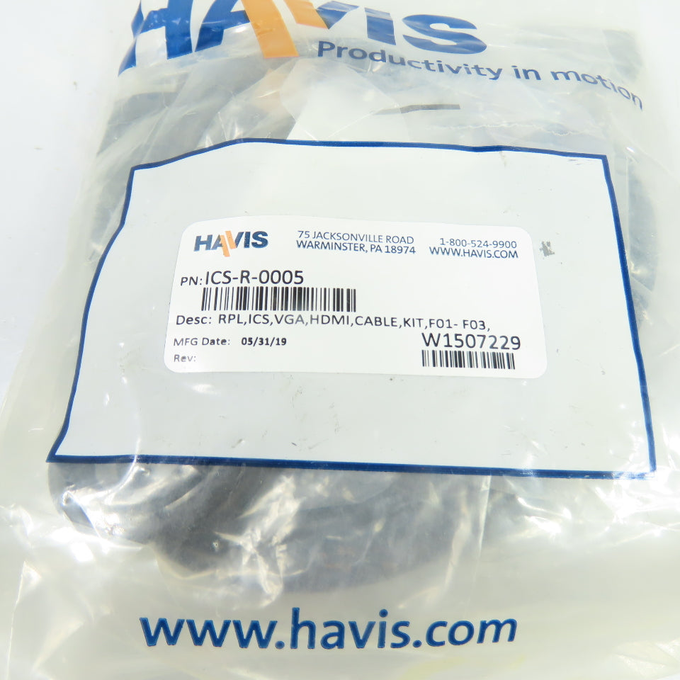 Havis 5433 ICS-R-0005 VGA HDMI Cable Kit Monoprice DVI to HDMI Cable Replacement