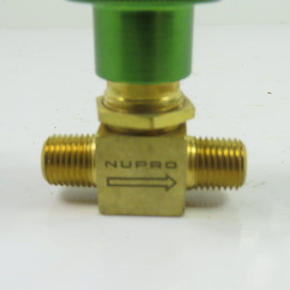Nupro B-4HW2 Brass Shut-Off Valve 3/8" NPT