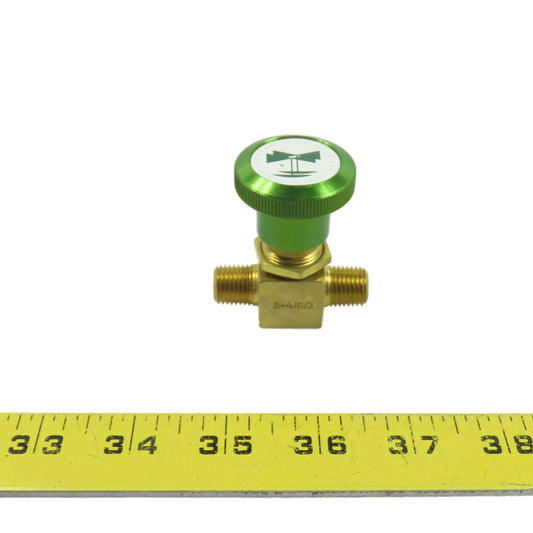 Nupro B-4HW2 Brass Shut-Off Valve 3/8" NPT