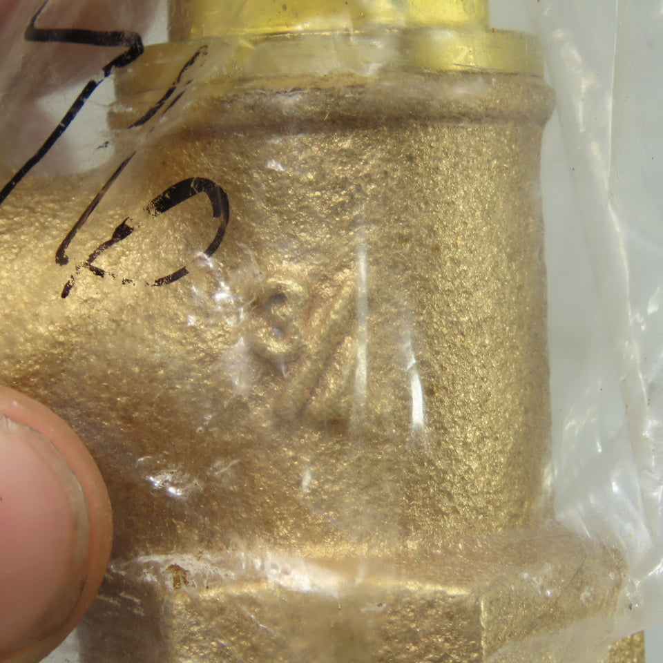 3/4" NPT Brass Flow Control Valve NEW