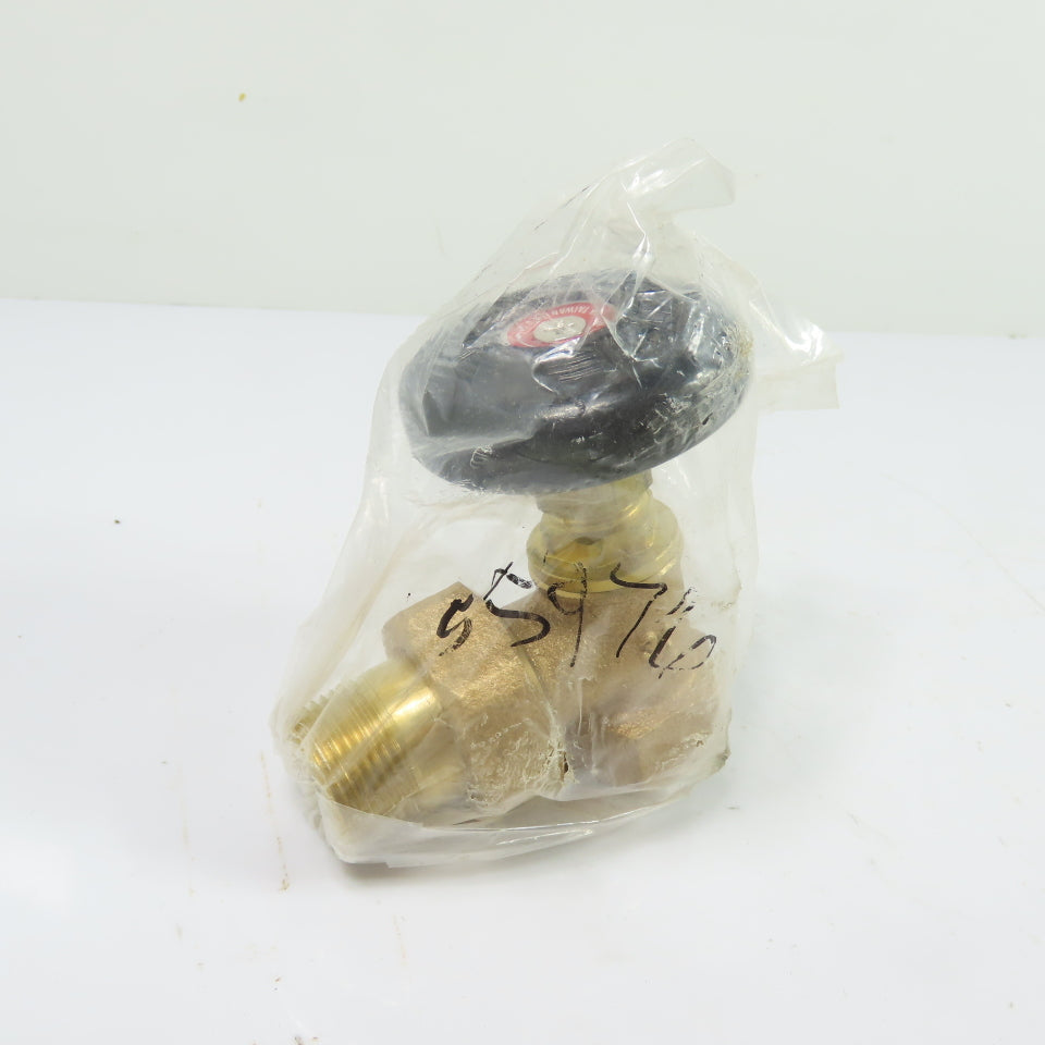 3/4" NPT Brass Flow Control Valve NEW