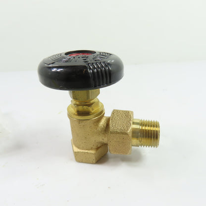 1/2" NPT Brass Flow Control Valve NEW