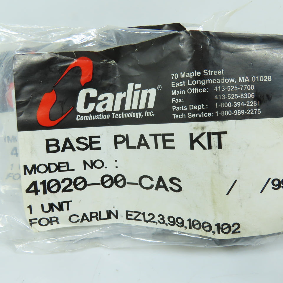 Carlin Base Plate Kit Assortment for Various Oil Burners Misc. Lot Of 5