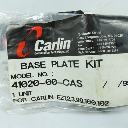 Carlin Base Plate Kit Assortment for Various Oil Burners Misc. Lot Of 5