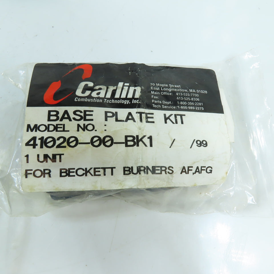 Carlin Base Plate Kit Assortment for Various Oil Burners Misc. Lot Of 5