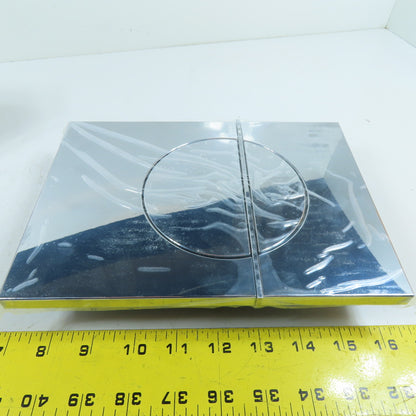 Kohler K-75891-CP Note Dual-Flush Toilet Actuator Plate Polished Chrome