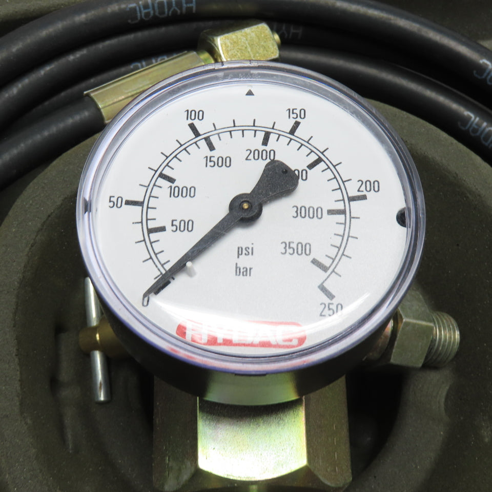 HYDAC N/A Accumulator Charging & Gauging Unit Kit 3500 PSI/250 Bar