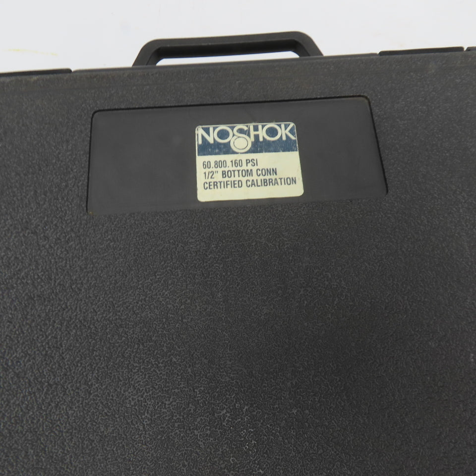 NOSHOK 60-800-160 6" Precision Test Pressure Gauge 0-160 PSI ANSI Grade 3A