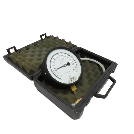 NOSHOK 60-800-160 6" Precision Test Pressure Gauge 0-160 PSI ANSI Grade 3A