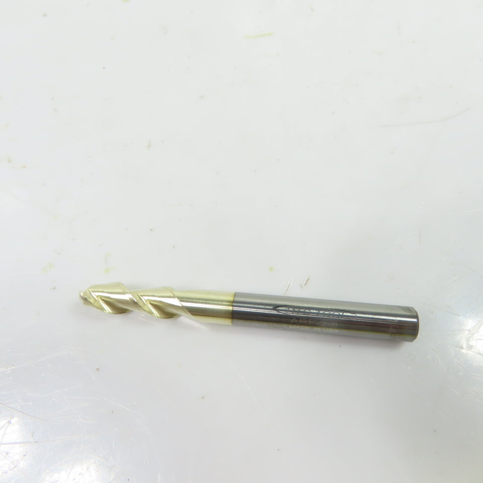 HTC Tool ARF-2-8ZN 1/4"x 1/4"x3/4" 2 Flute Carbide End Mill ZrN 2-1/2" OAL