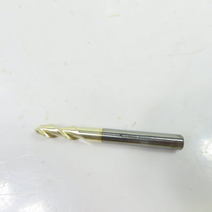 HTC Tool ARF-2-8ZN 1/4"x 1/4"x3/4" 2 Flute Carbide End Mill ZrN 2-1/2" OAL