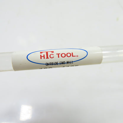 HTC 180-4125 1/8"x1/8"x1" 4-Flute Carbide End Mill AlTiN 3" OAL