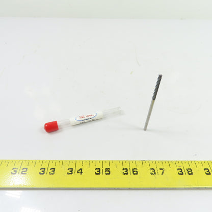 HTC 180-4125 1/8"x1/8"x1" 4-Flute Carbide End Mill AlTiN 3" OAL
