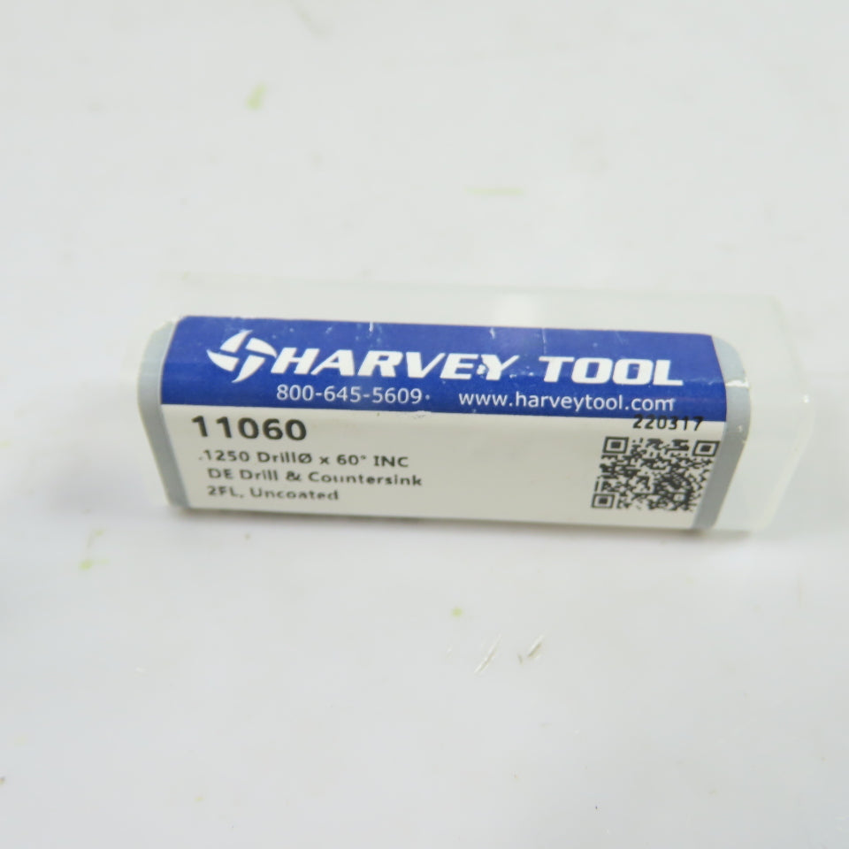 Harvey Tool 11060 1/8" Double-End Drill & Countersink 60° Carbide