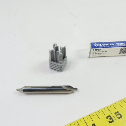 Harvey Tool 11060 1/8" Double-End Drill & Countersink 60° Carbide