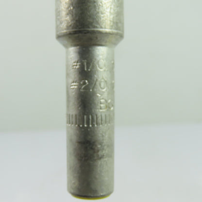 3M CIR-1/0A 1/0 AWG to 2/0 AWG CU/AL Compression Repair Splice Connector Lot/2