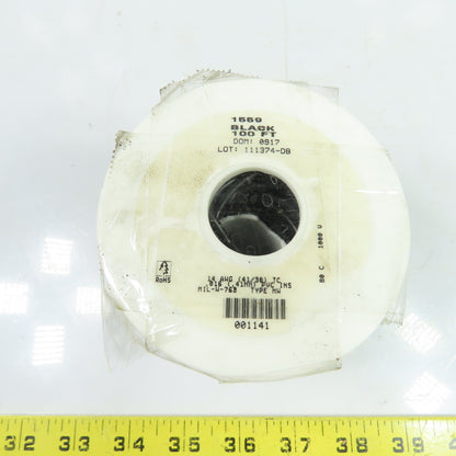 Alpha Wire 1559 BK005 14AWG Stranded PVC Hook-Up Wire 1000V 1-1/2LB Spool