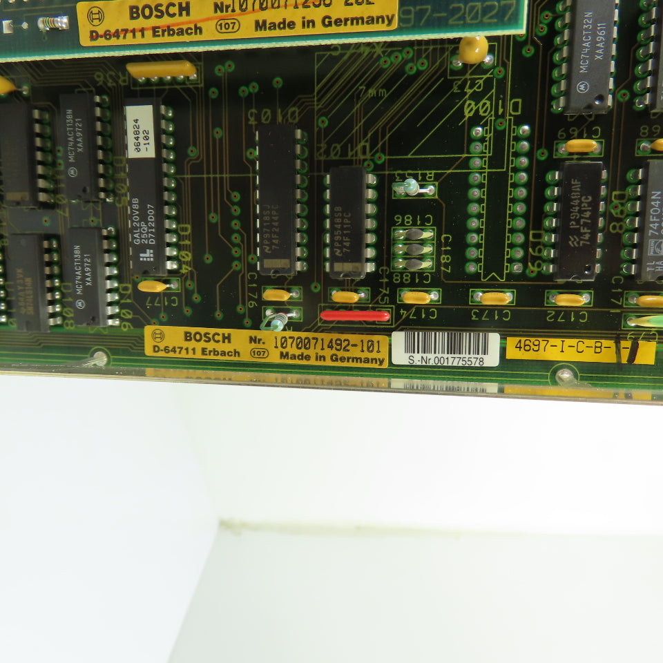 Bosch 1070071492-101 CNC Servo iAxis Control Board 1070065599-102 1070071296-202