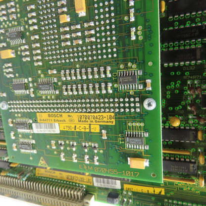 Bosch 913572 CP/MEM5 CNC CPU/Memory Control Card Circuit Board 1070075199-101