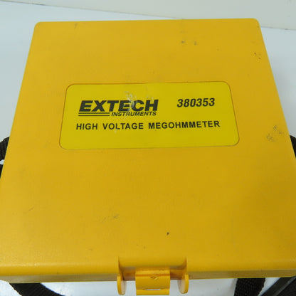 Extech 380353 High Voltage Analog Insulation Tester Megohmmeter 1000V