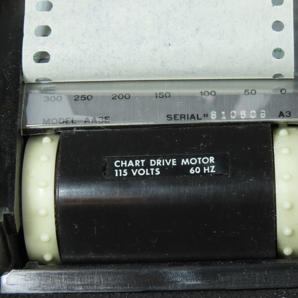 Amprobe AA3E 3-Channel AC Current Chart Recorder w/ Case & Transducers 115V