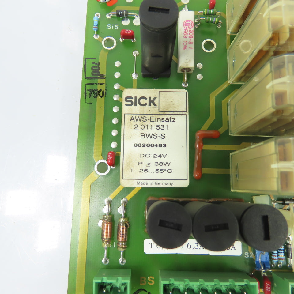 SICK 1009185 AWS1-131 Switching Relay Module Circuit Board Card 24VDC