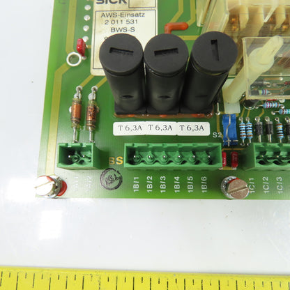 SICK 1009185 AWS1-131 Switching Relay Module Circuit Board Card 24VDC