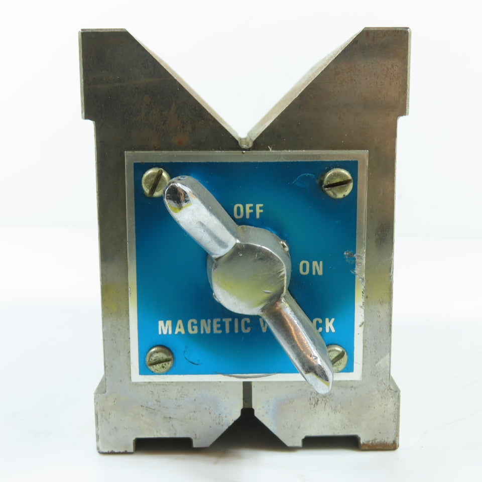 Magnetic V-Block Chuck 2-3/4" x 4" x 3-3/4"
