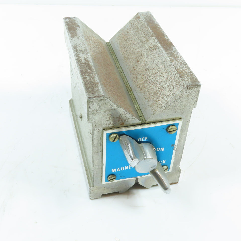 Magnetic V-Block Chuck 2-3/4" x 4" x 3-3/4"