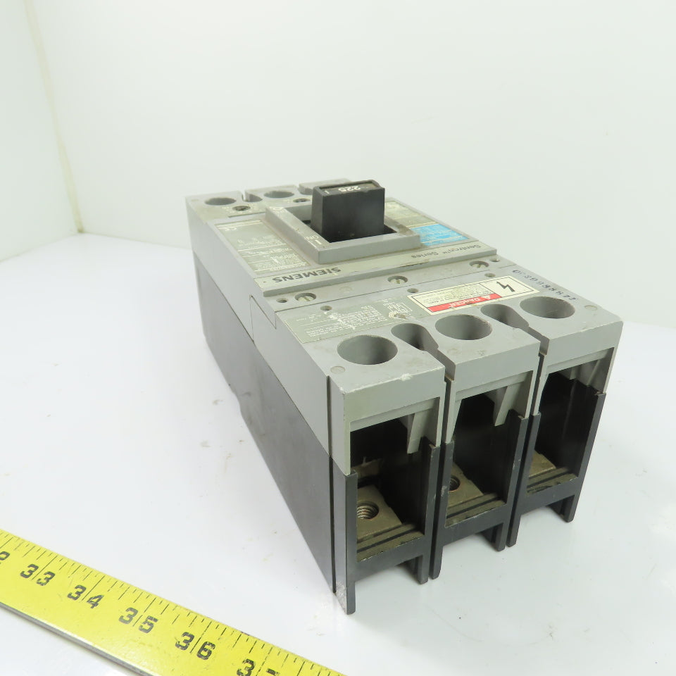 Siemens FXD63B225 225A 3-Pole Molded Case Circuit Breaker 600V