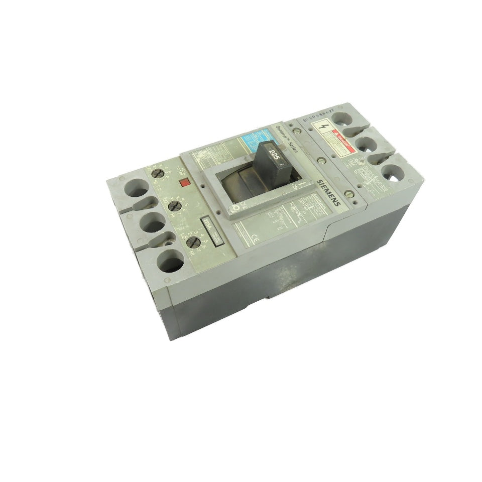 Siemens FXD63B225 225A 3-Pole Molded Case Circuit Breaker 600V