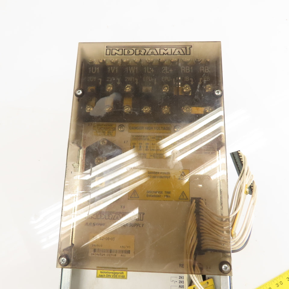 Indramat 246503 TVD 1.2-08-03 AC Servo Power Supply 380-460VAC 3-Phase
