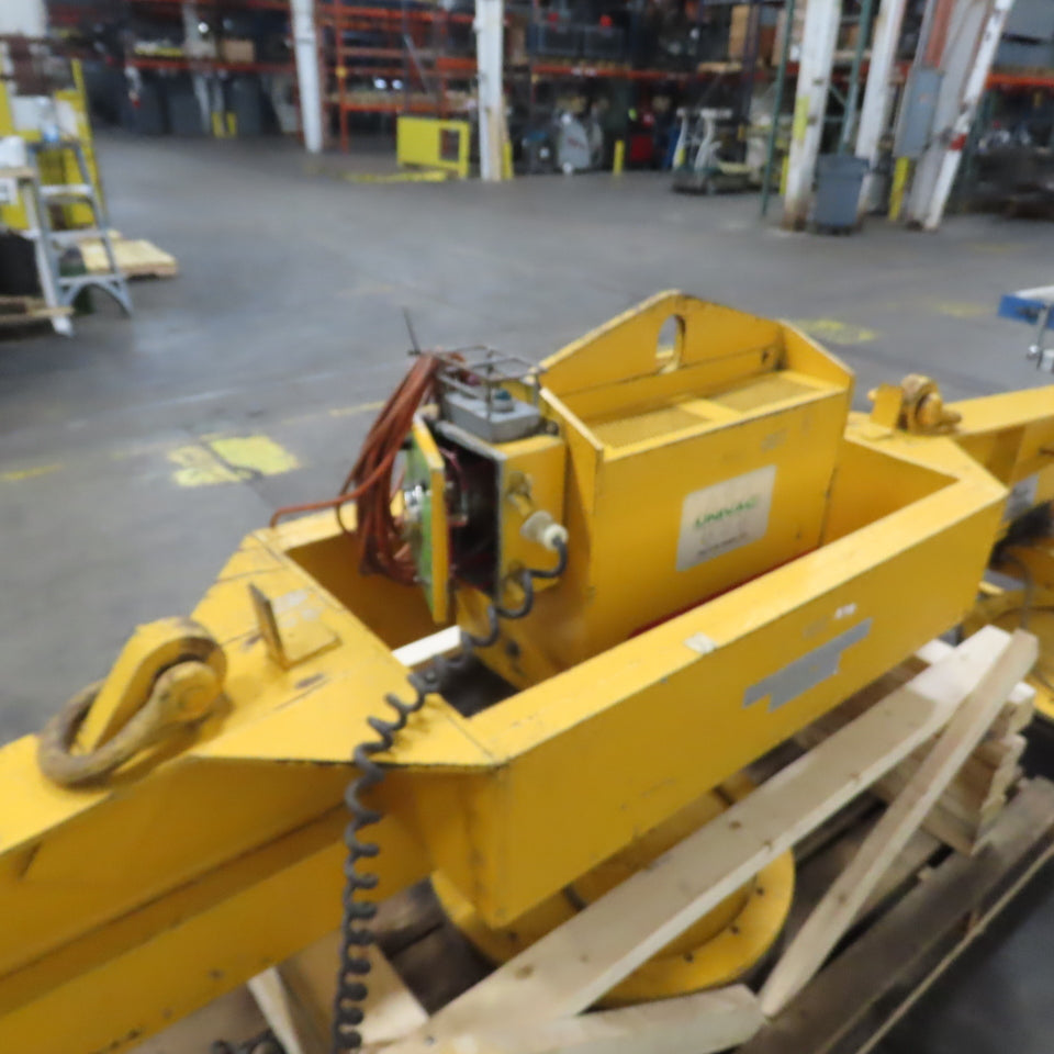 Univac 10000 lb 11' 5-Pad Overhead Vacuum Suction Lifter Spreader 1Ph 110V