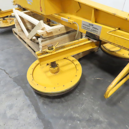 Univac 10000 lb 11' 5-Pad Overhead Vacuum Suction Lifter Spreader 1Ph 110V