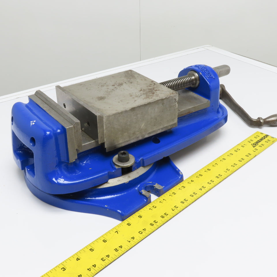Bridgeport 6" Swivel Base Machine Milling Vise with Handle